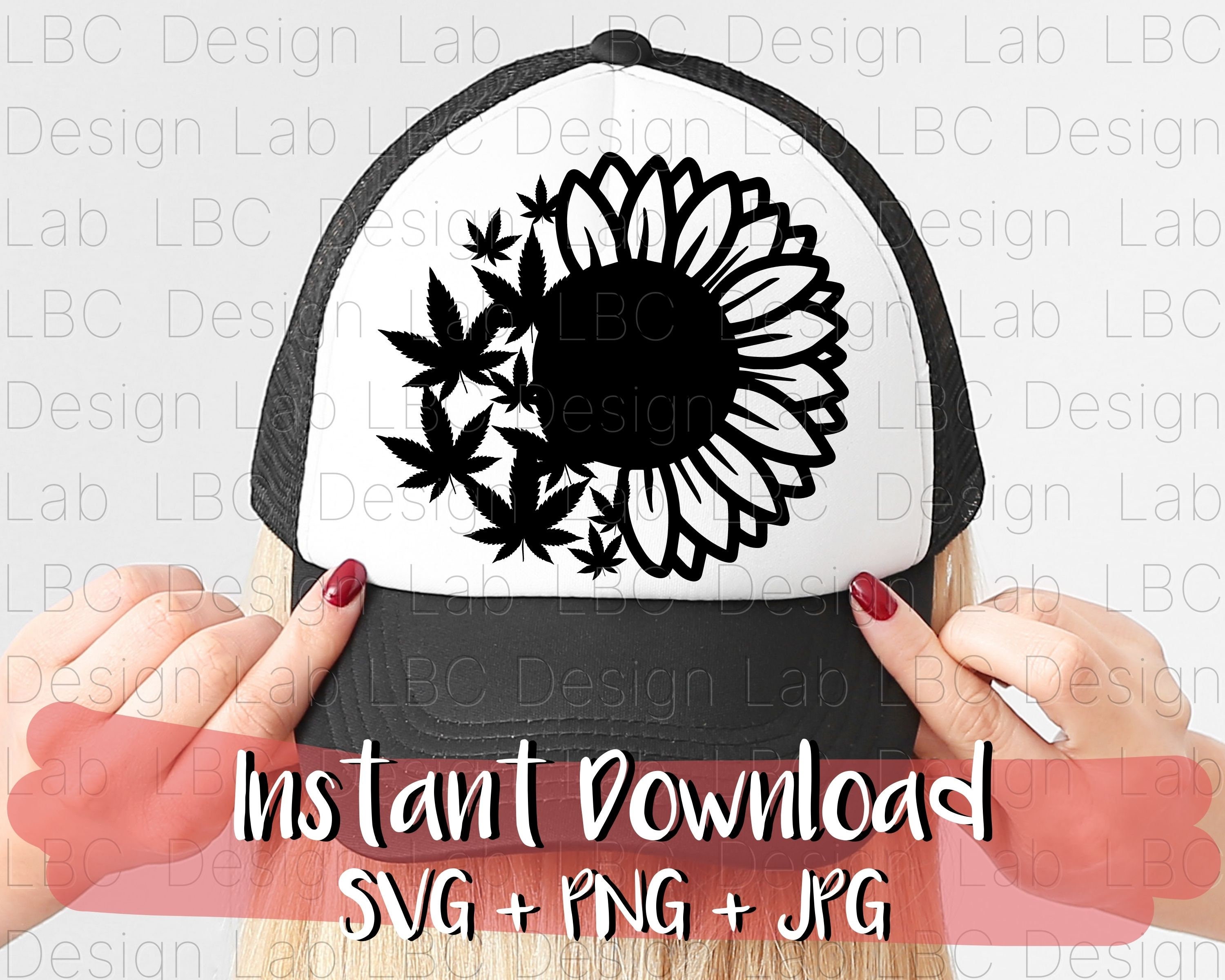 Download Marijuana Sunflower SVG Girly Weed SVG Marijuana SVG | Etsy