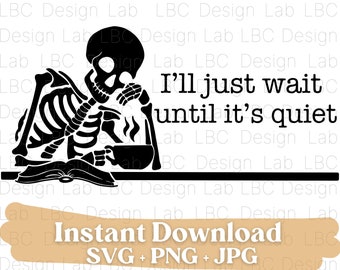 Lustiges Lehrer-Skelett SVG, Halloween Shirt Design (digitaler Download)