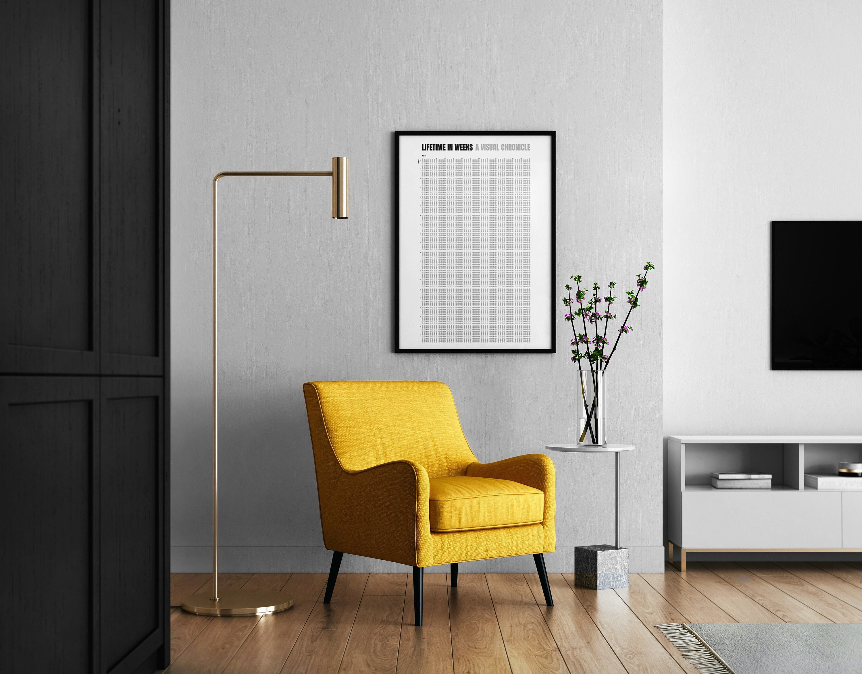 Lifetime in Weeks Poster: Visual Life Tracker (digital Download) - Etsy