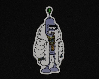 Rich Bender Futurama Sticker