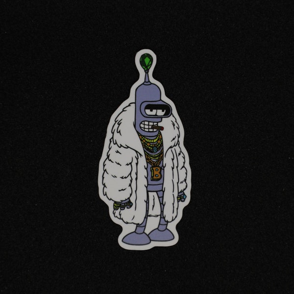 Rich Bender Futurama Sticker