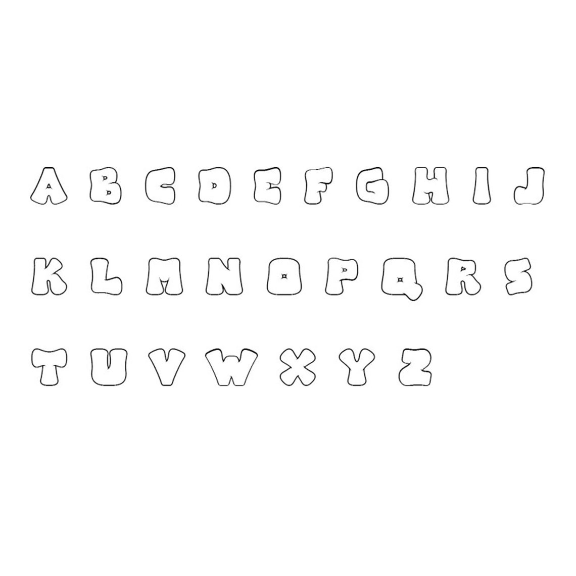 Personalized Outline Name Necklaces Cute Nameplate Jewelry Etsy