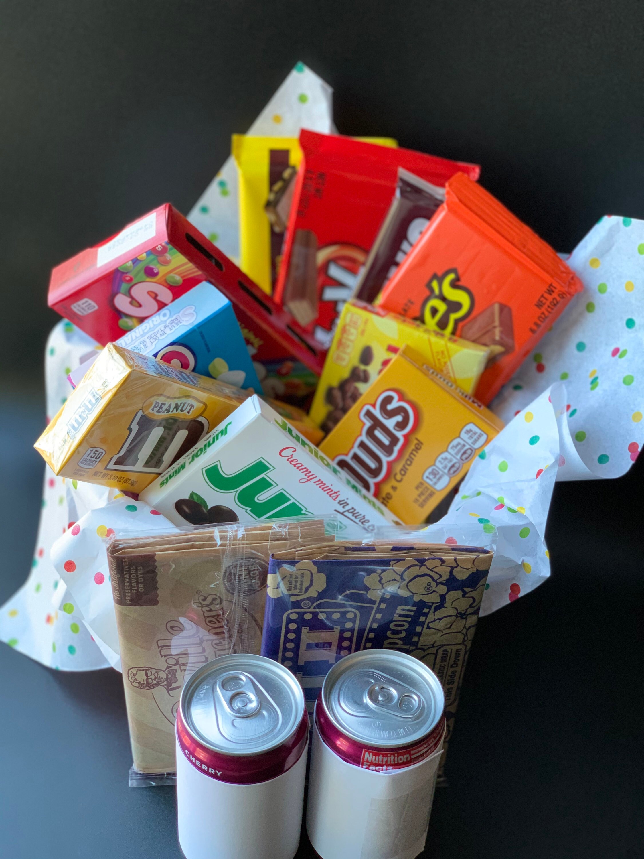 Binge Box Premium snack box with popcorn Etsy