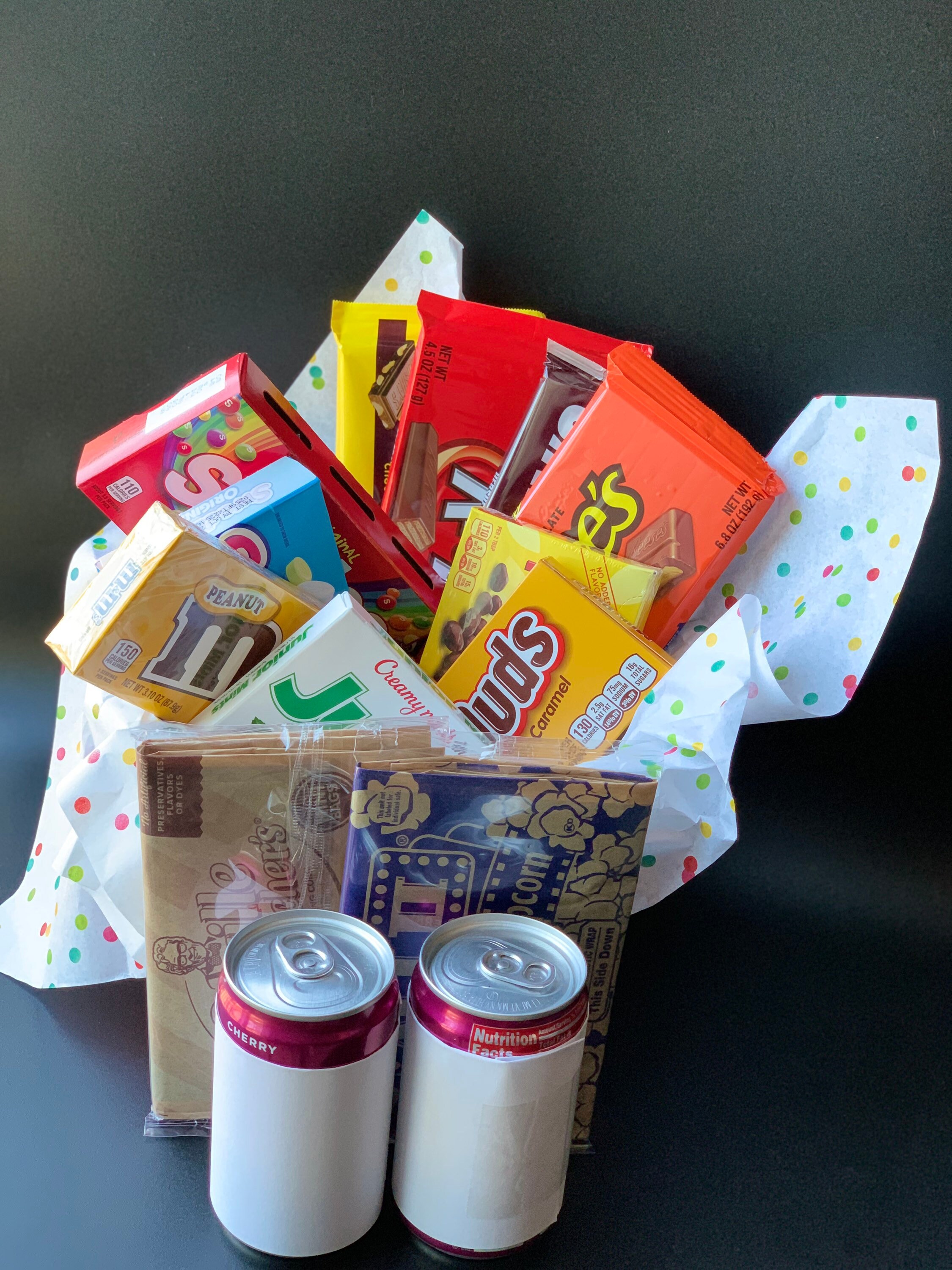 Binge Box Premium snack box with popcorn Etsy