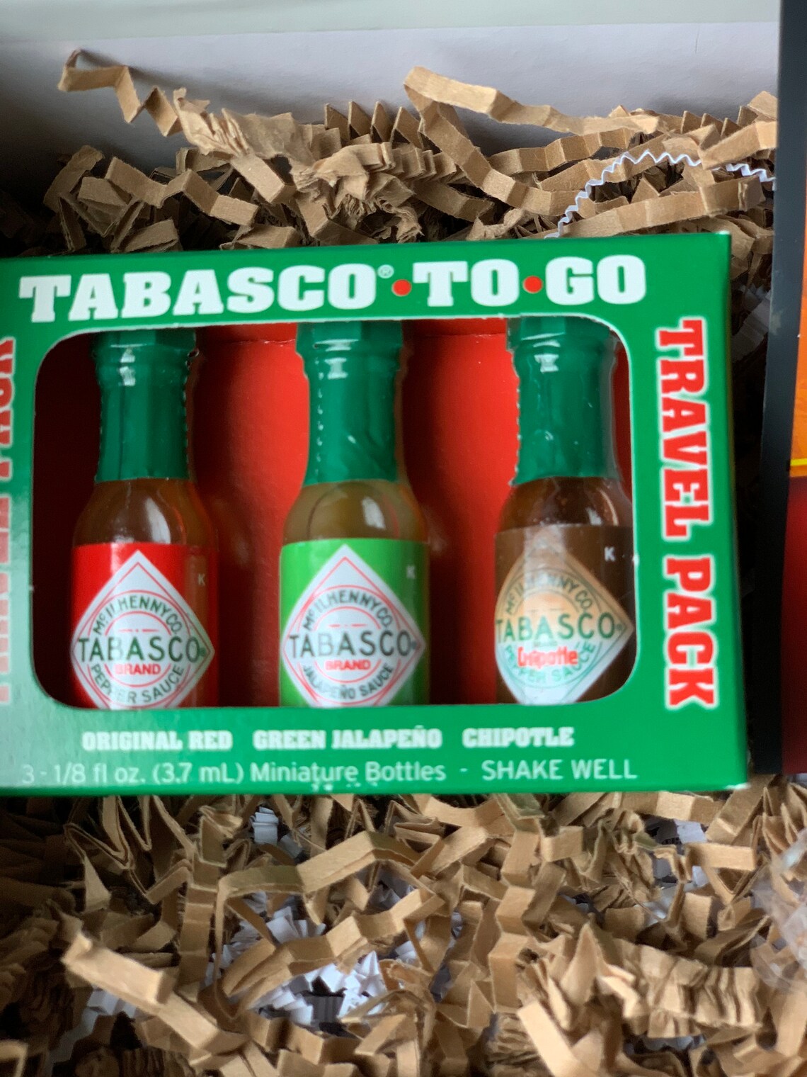Hot Sauce Gift Box Tabasco brand gifts and chocolates Etsy