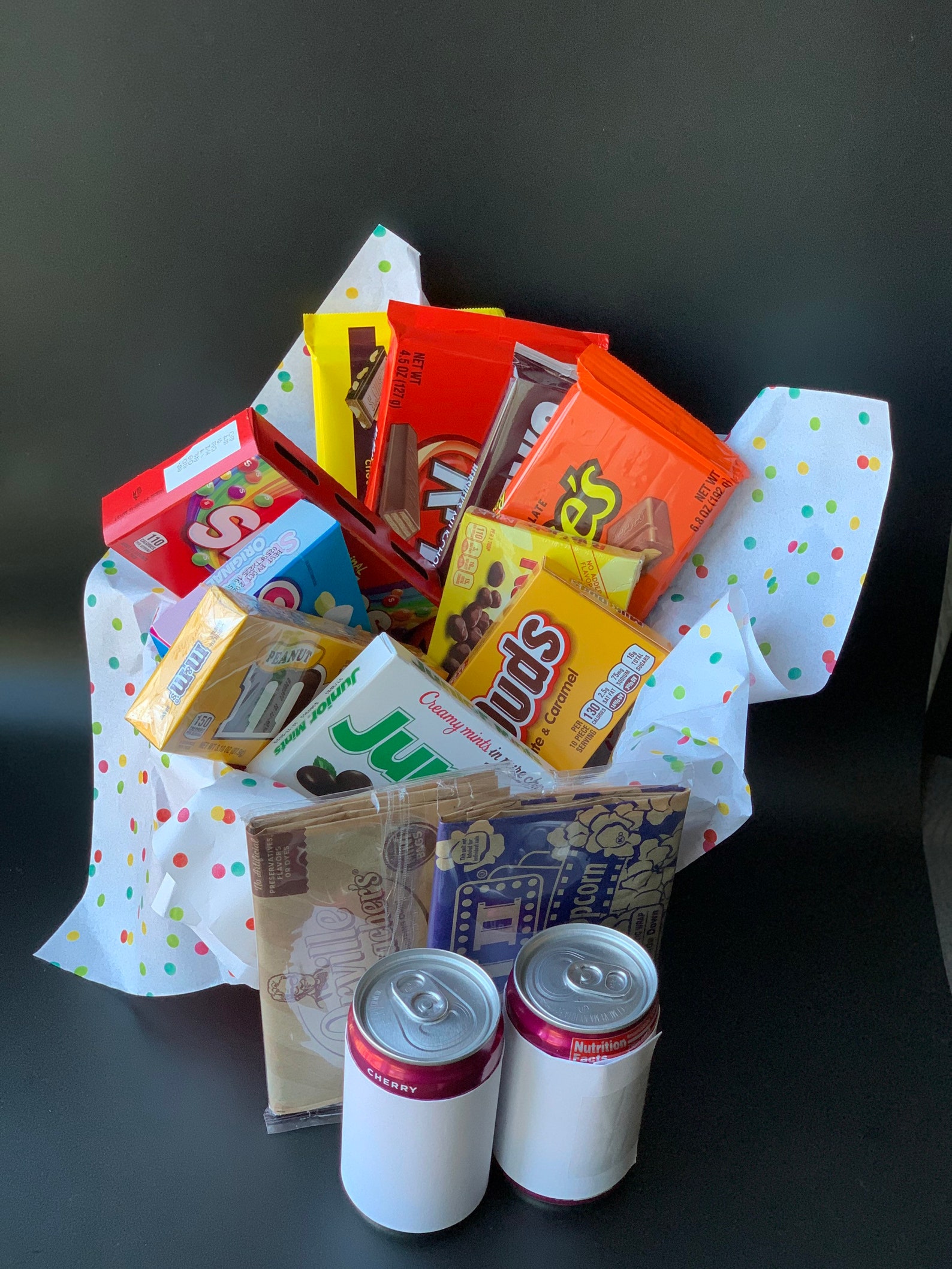 Binge Box Premium snack box with popcorn Etsy