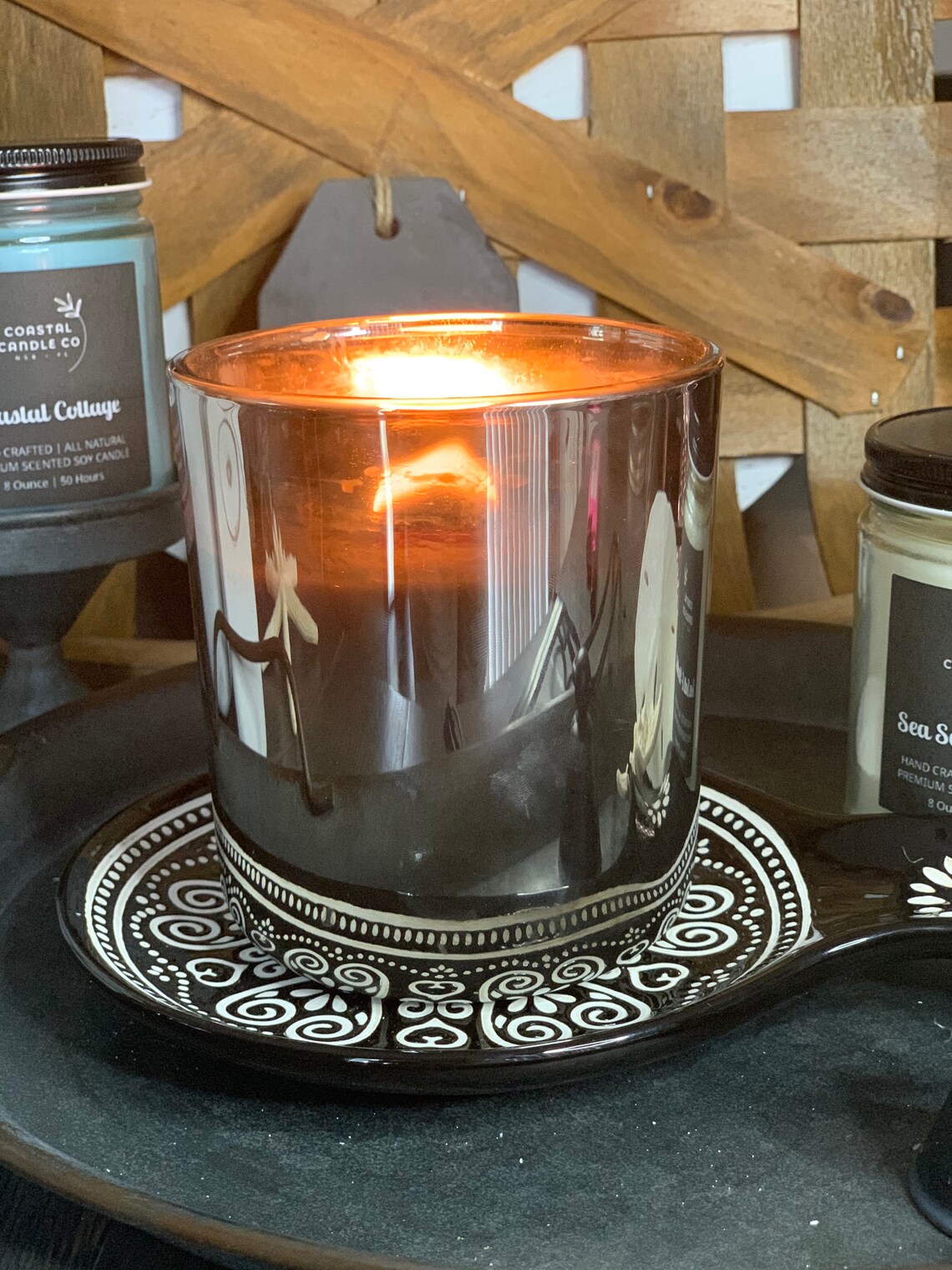 Refillable Scented Soyblend candle All Natural Nontoxic Etsy