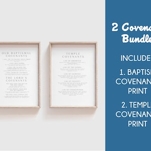 Physical Print LDS Proclamation Bundle | Premium Matte Poster | Living ...