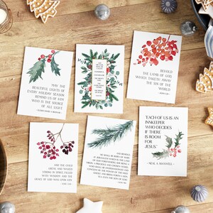 LDS Christmas Bundle | 12 Prints | Ministering Bundle | 12 Days of Christmas Prints | 5x7 and 8x10 Size Included | DIGITAL DOWNLOAD