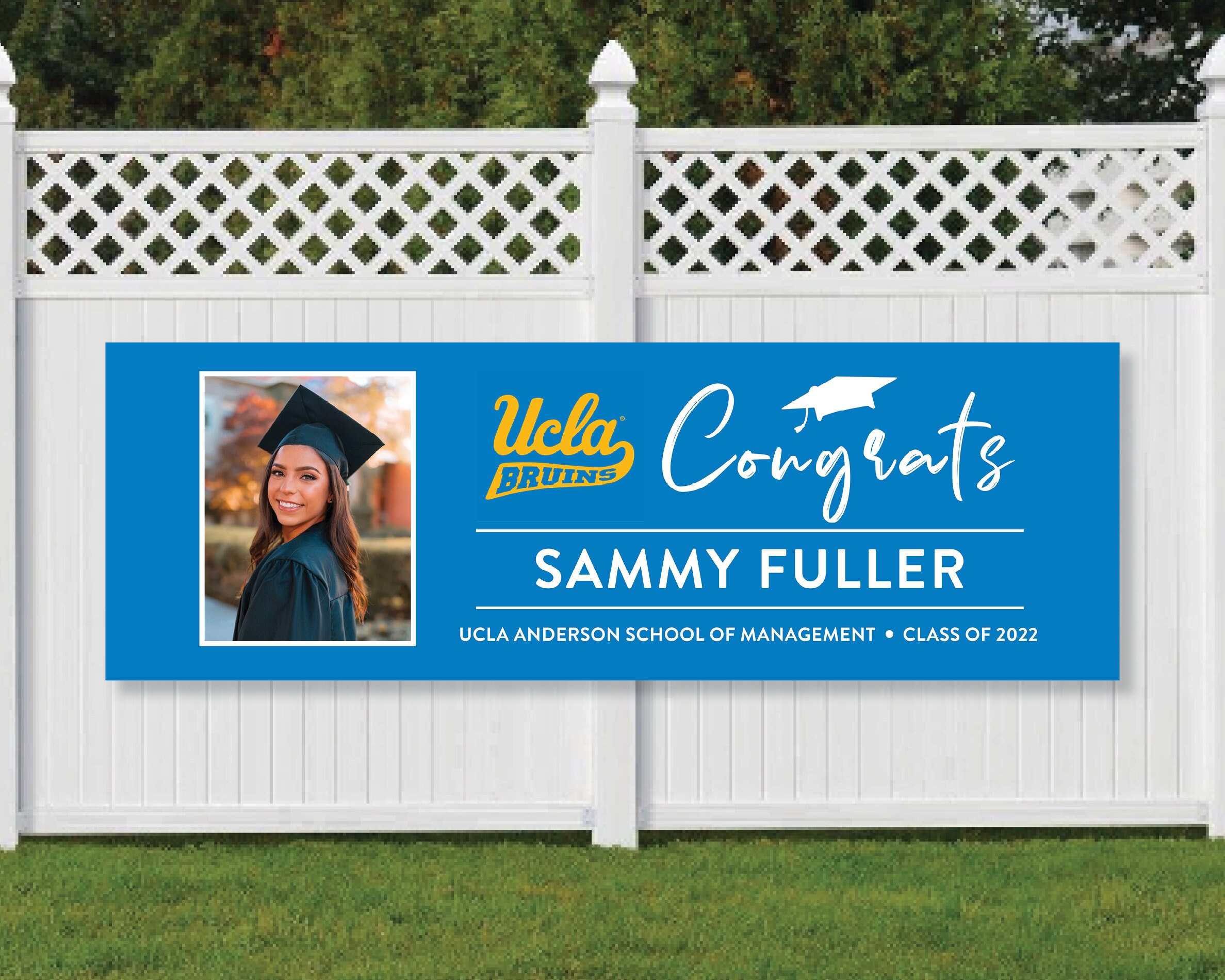 Grad Sign Banner Custom Graduation Photo Banner: Waterproof Vinyl, Personalized Sign - Etsy