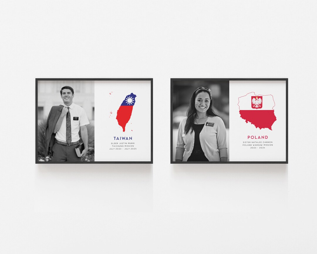 Custom LDS Missionary Plaques | LDS Mission Ward Plaques | LDS Mission ...