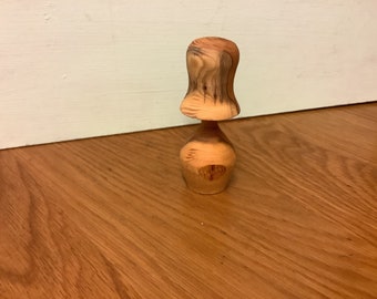 Ornamental wooden mushroom