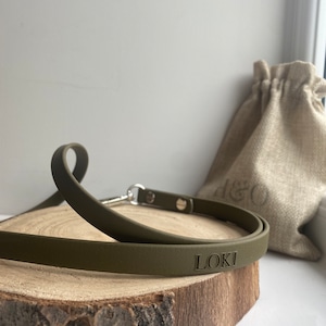 Khaki Waterproof Lanyard | Personalised | Badge Holder |