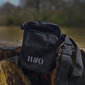 Sac de promenade multi-usages pour chien | bandoulière | Sac banane | Imperméable | Sangle pour promeneur de chien
