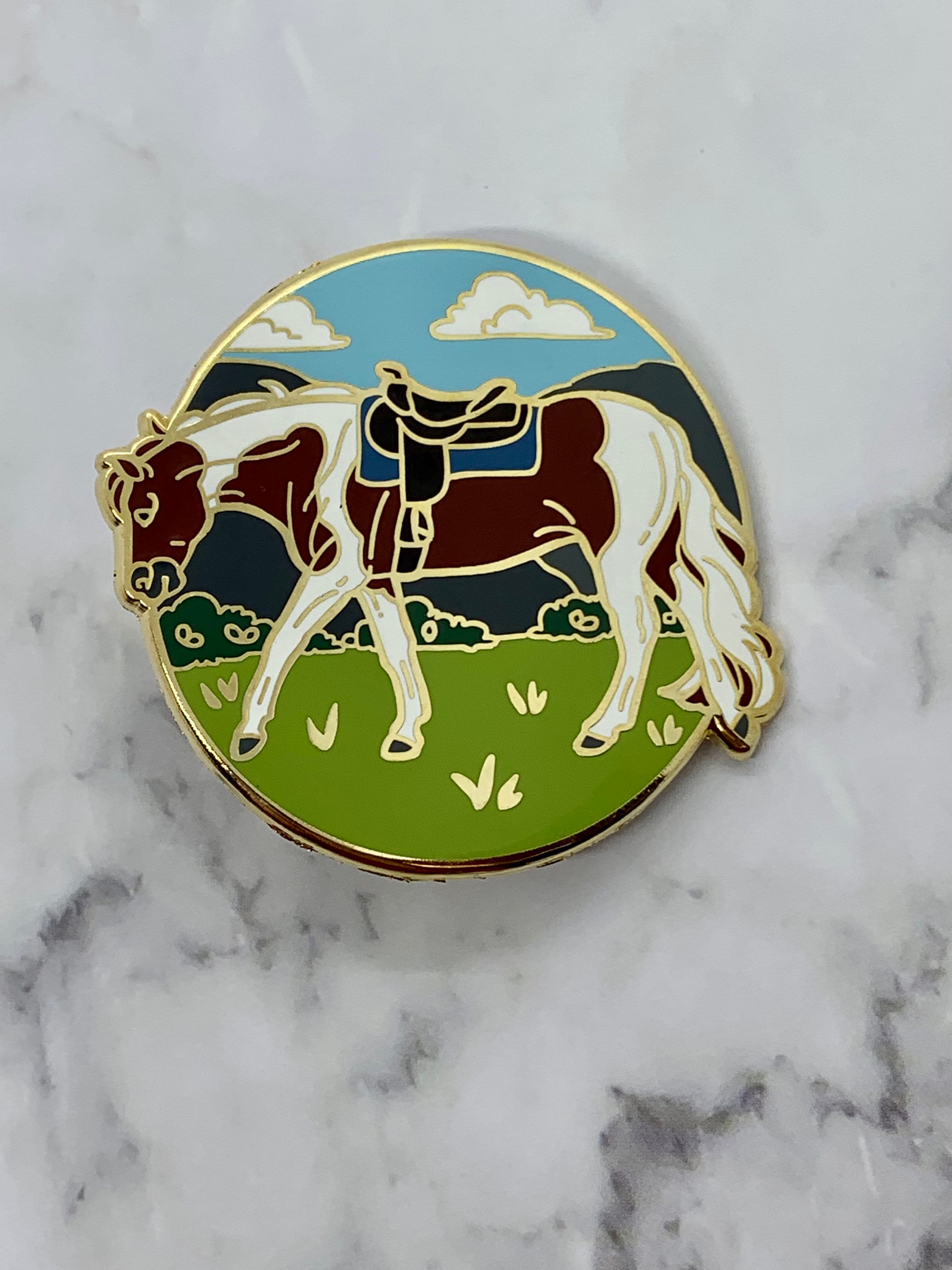 Horse Breeds Enamel Pins Complete Set / Collector's | Etsy