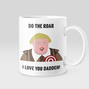 Funny Do the Roar Kid Meme Joke 11oz Mug Gift for Father's Day, Dads, Men