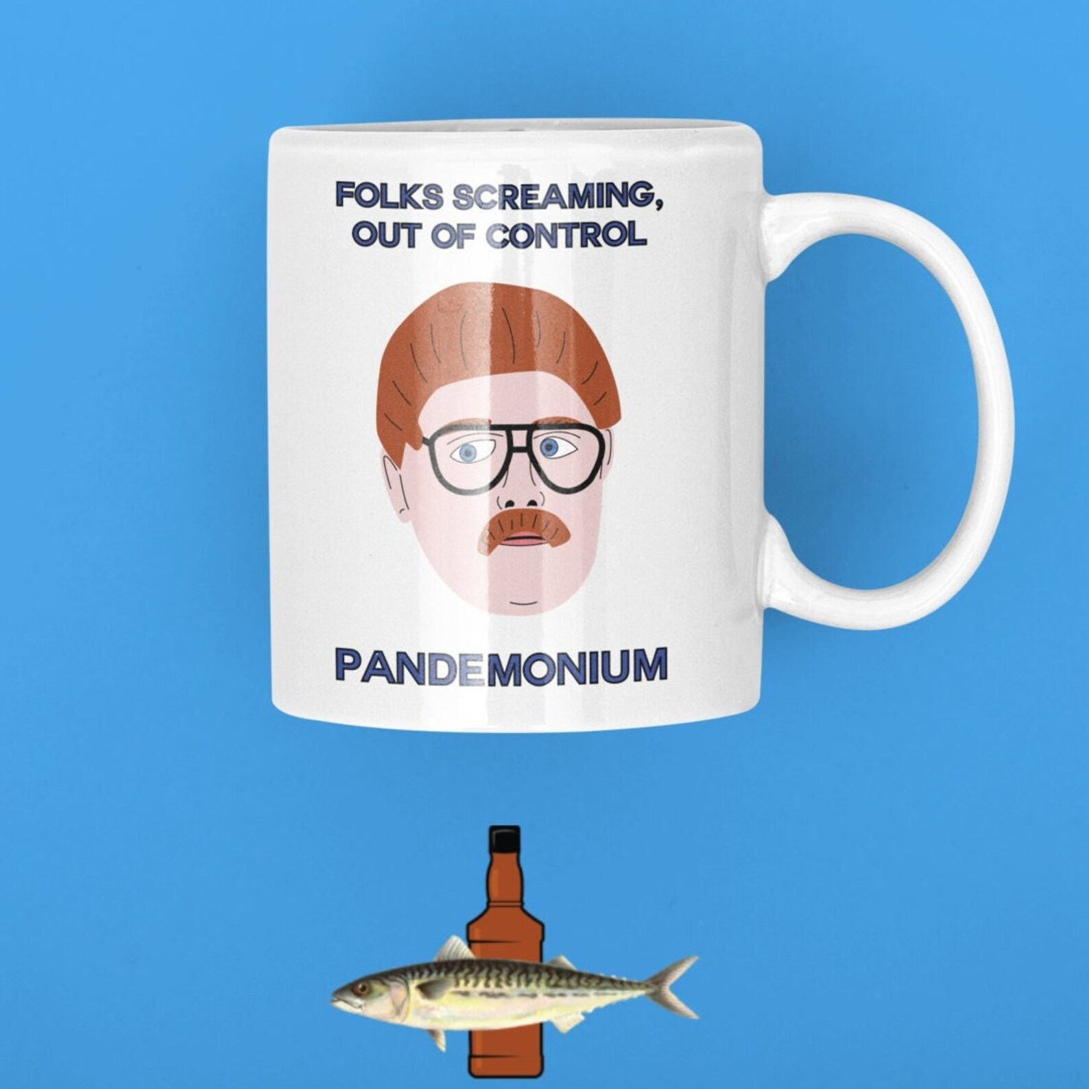 11oz Phoenix Nights Keith Lard Fire Safety Funny Joke Novelty Etsy