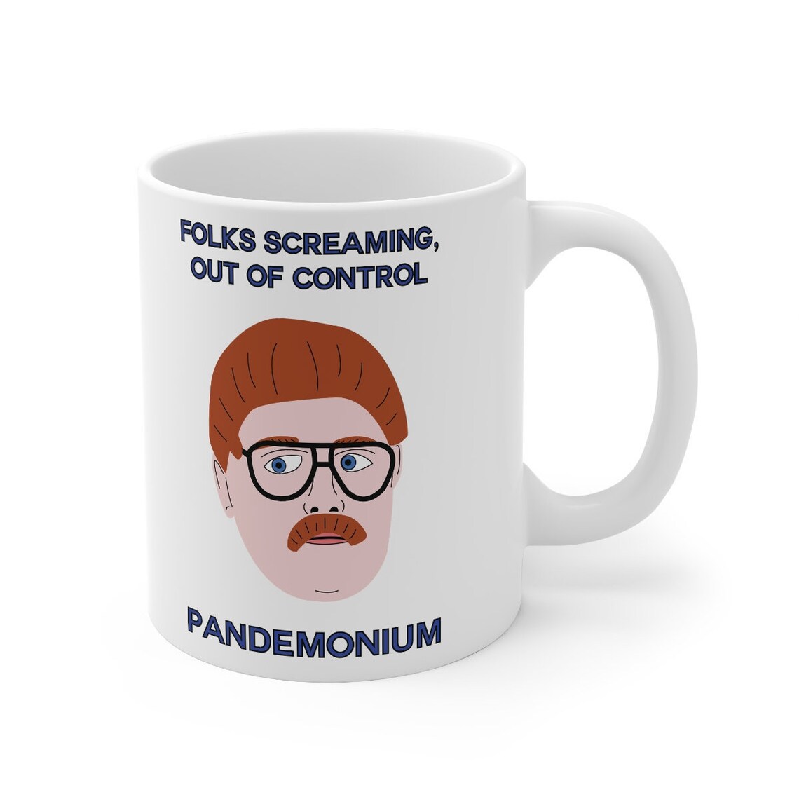 11/15oz Phoenix Nights Keith Lard Fire Safety Funny Joke Mug Etsy