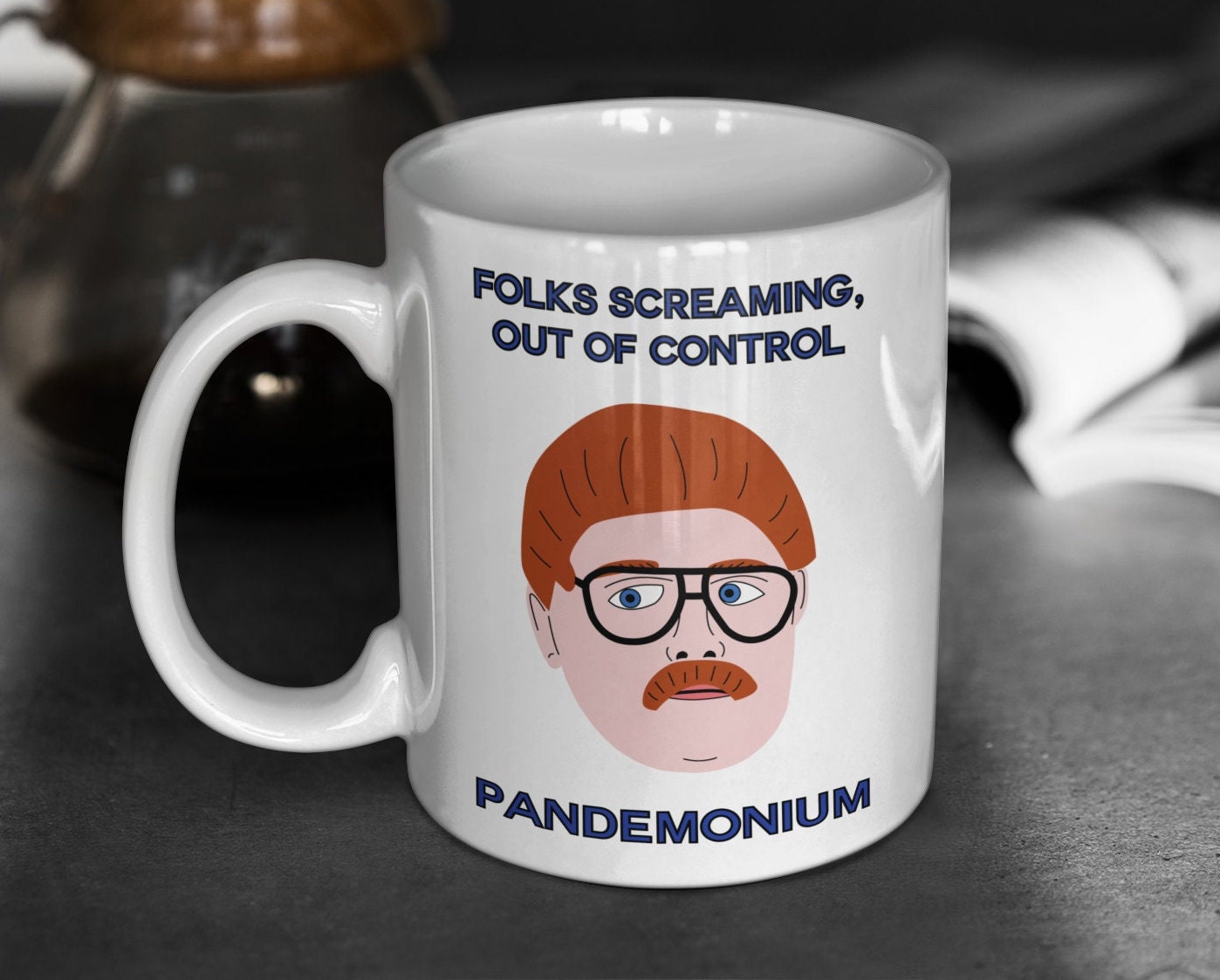 11oz Phoenix Nights Keith Lard Fire Safety Funny Joke Novelty Mug Gift