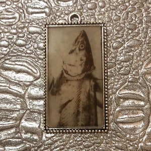 Save the Salmon Artesian Alternative Photography Pendant