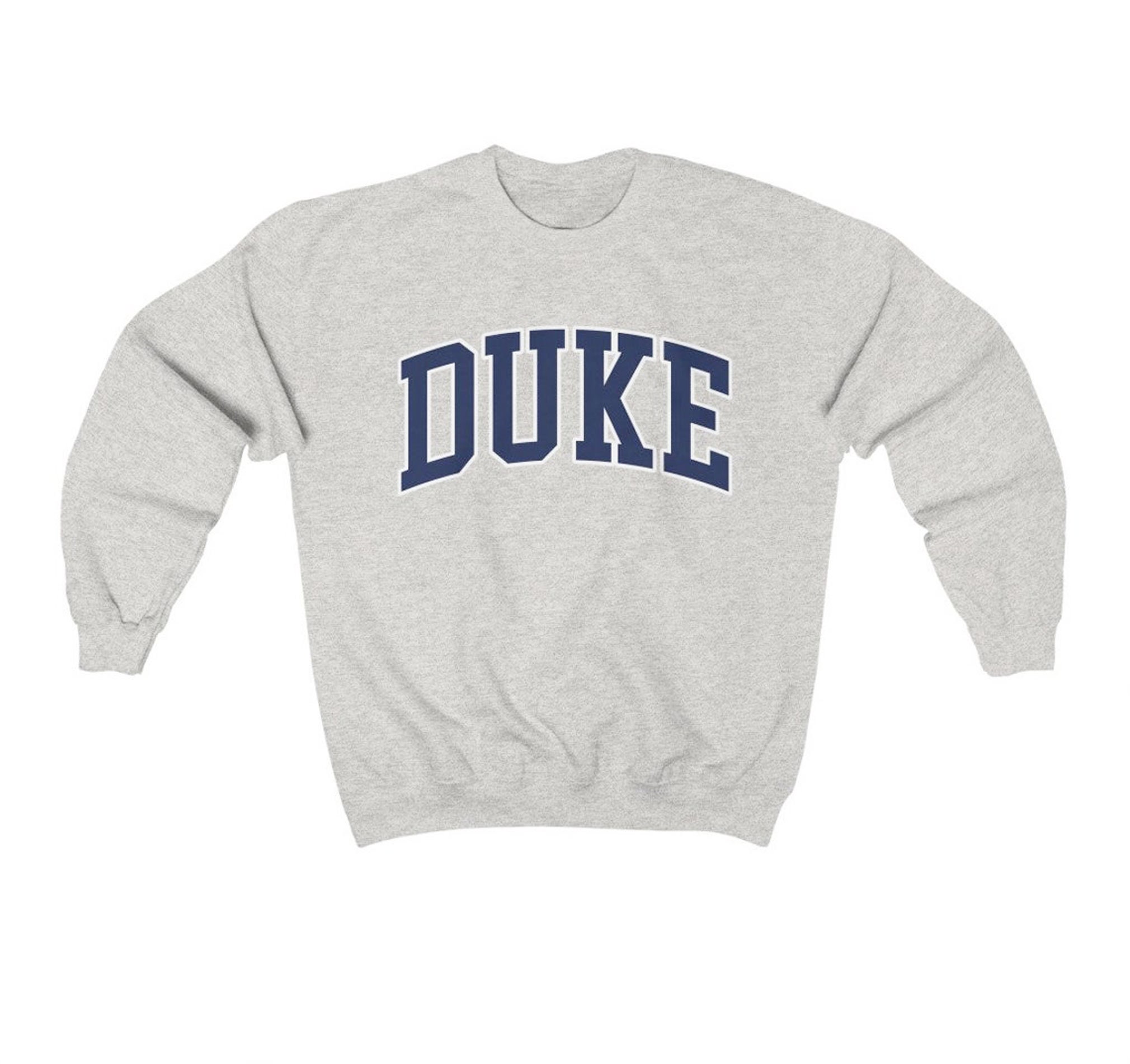 Duke University Sweatshirt USA College Classic Crewneck Etsy