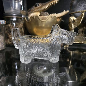 Art Deco L.E. Smith Glass Scottie Dog Creamer