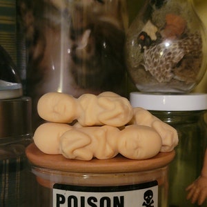 Rubber Fetus - Pale OR Brown Skin Options • Oddity, Toy, Fertility Use, Etc!