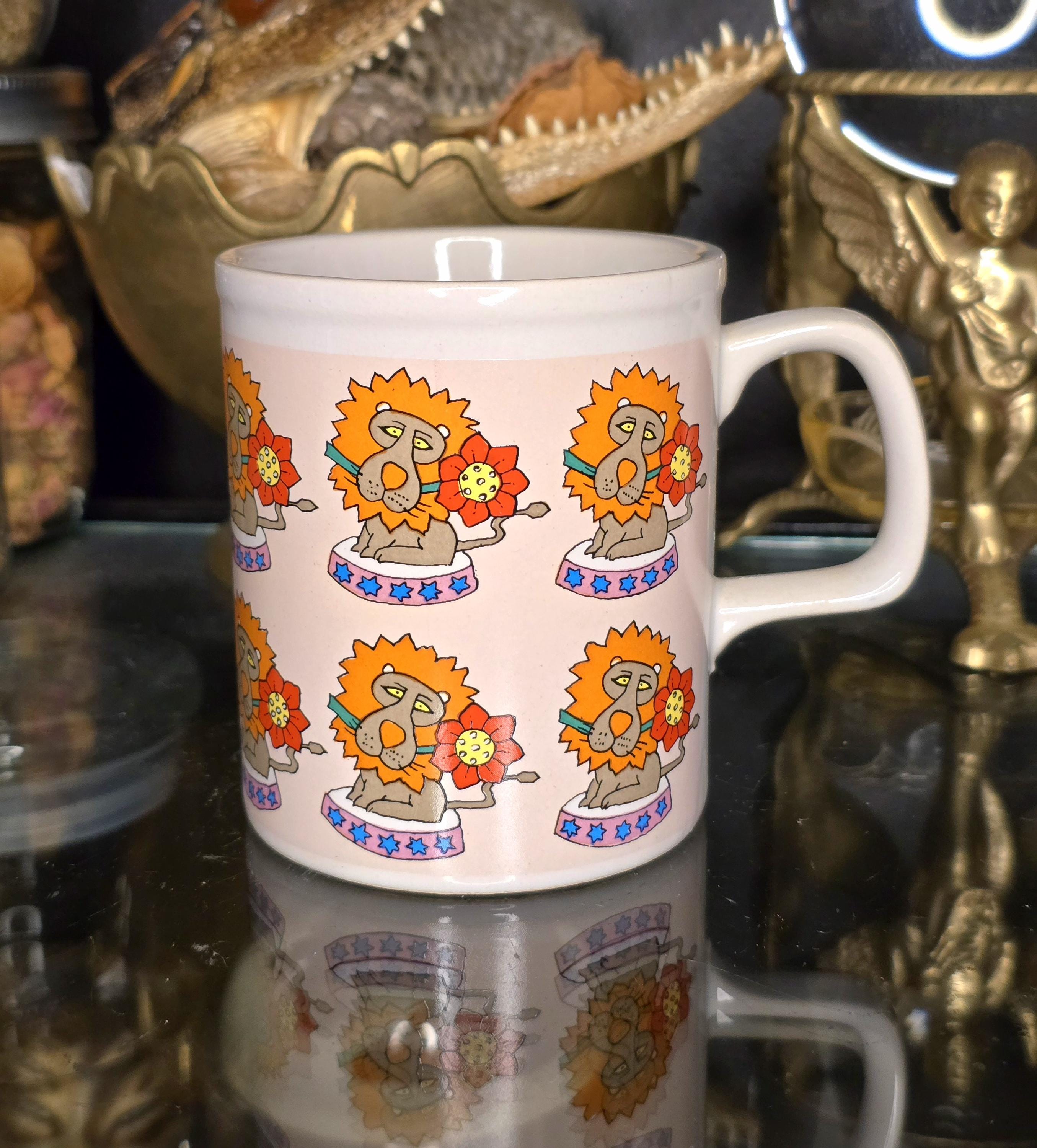 Vintage leo mug - Etsy 日本