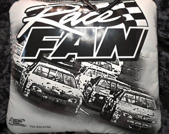 Vintage Vinyl Rasse Fan Stadion Kissen - NOS Zustand