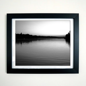 Newboro Lake Print, Newboro Lake Ontario, Ontario Black and White Art, Ontario Landscape Photography, Canada Landscape Photography