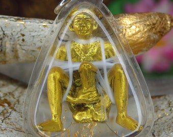Khun Paen Love Thai amulet / Paladkik Charm Buddhism Talisman / Holy Amulet / Collectible / Phra Khun Paen