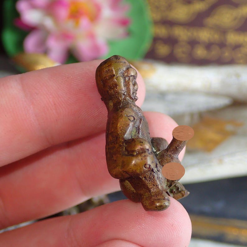 Thai Love Amulett / Khun Paen Talisman / Paladkik Charm Amulett Lady E-Pher Buddhismus Statue Sammler Buddha Amulett Bild 7