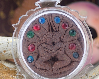 Sarika Vogel / Gesegnetes Thai Amulett / Liebesbringer Buddhismus Talisman / Kuman String Anhänger / Guman Goldener Junge / Heiliges Amulett
