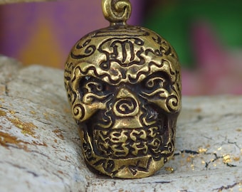 Hong Prai Skull Holy Thai amulet Love Charm Buddhism Talisman Guman / Pendant