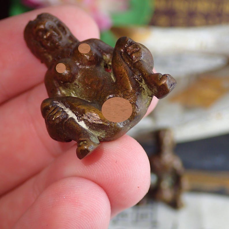 Thai Love Amulett / Khun Paen Talisman / Paladkik Charm Amulett Lady E-Pher Buddhismus Statue Sammler Buddha Amulett Bild 4