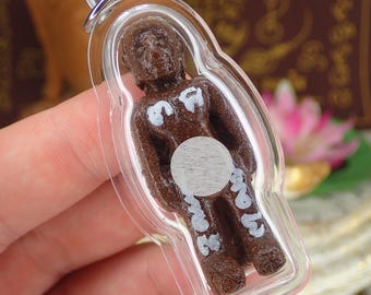 Amuleto tailandés Hoon Payon / Mae Dok Thong Doll Inn Koo Love Charm Budismo Talismán / Bendito Hun Payon Colgante / Paladkik