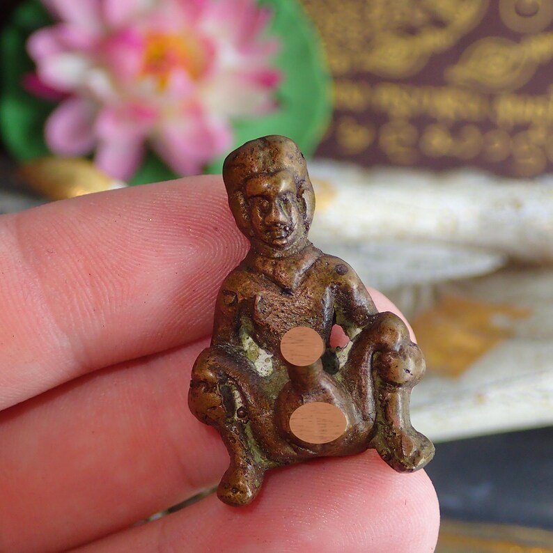 Thai Love Amulett / Khun Paen Talisman / Paladkik Charm Amulett Lady E-Pher Buddhismus Statue Sammler Buddha Amulett Bild 6