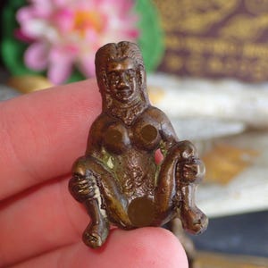 Thai Love Amulett / Khun Paen Talisman / Paladkik Charm Amulett Lady E-Pher Buddhismus Statue Sammler Buddha Amulett Bild 3
