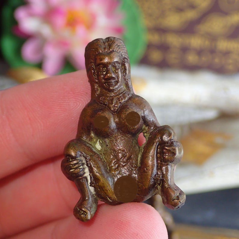 Thai Love Amulett / Khun Paen Talisman / Paladkik Charm Amulett Lady E-Pher Buddhismus Statue Sammler Buddha Amulett Bild 3