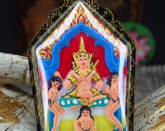 Phra Khun Paen Thai amulet / Love Charm Buddhism Talisman Miracle Pendant / Paladkik / Lady E-pher