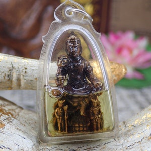 Hell God Holy Thai amulet / Hong Prai Skull Buddhism Talisman Charm / Small Buddha Amulet / Collectible Pendant