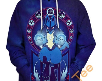 lucario hoodie with ears
