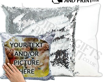 swipe sequin cushion