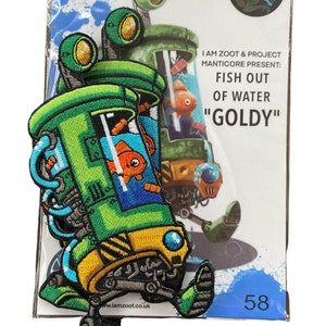 Goldy - Embroidered Patch