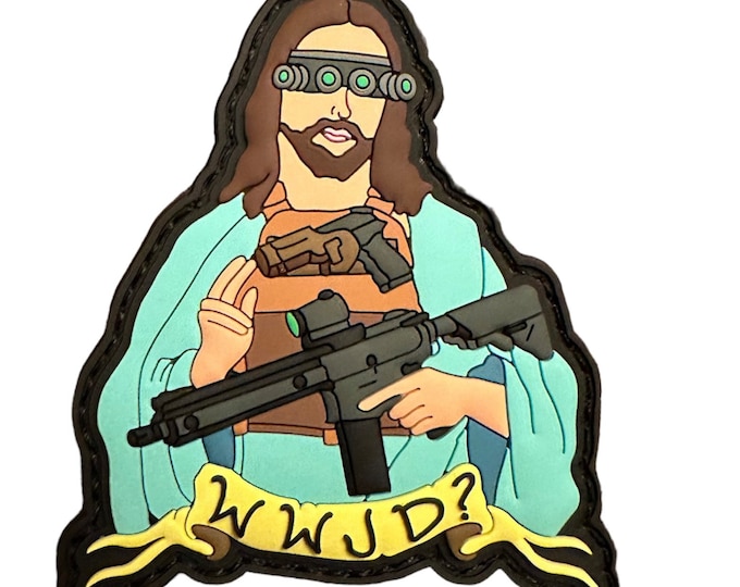 WWJD PVC Patch