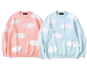 Blue and pink jumper Clearance