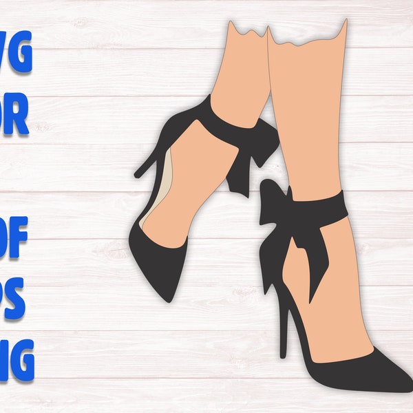 Shoes Heels Glamour SVG Beauty Clothing  Fashion Classy Stylish  PNG  PDF Vector Clipart  Cutting