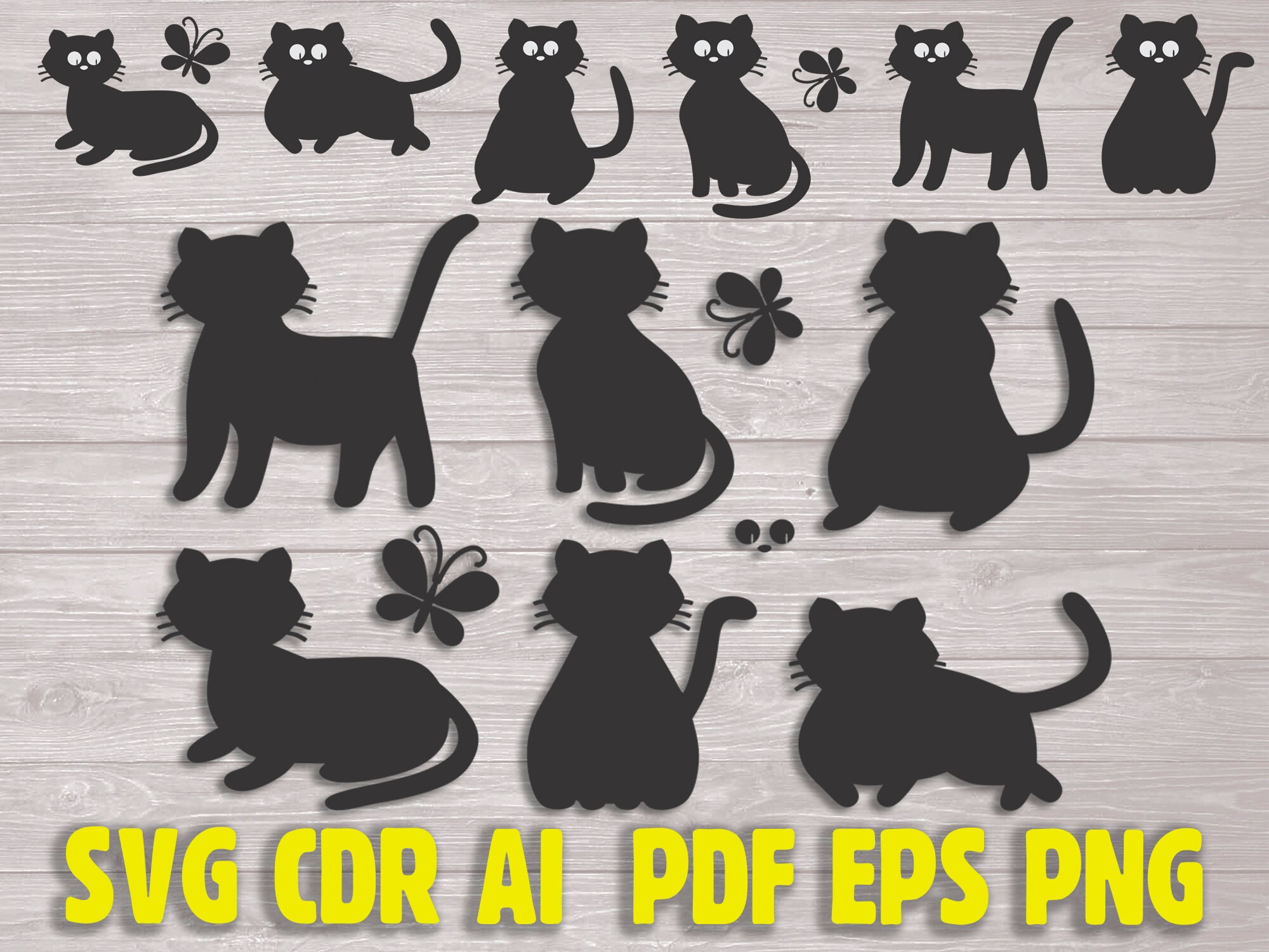 Cat Icon PNG vector in SVG, PDF, AI, CDR format
