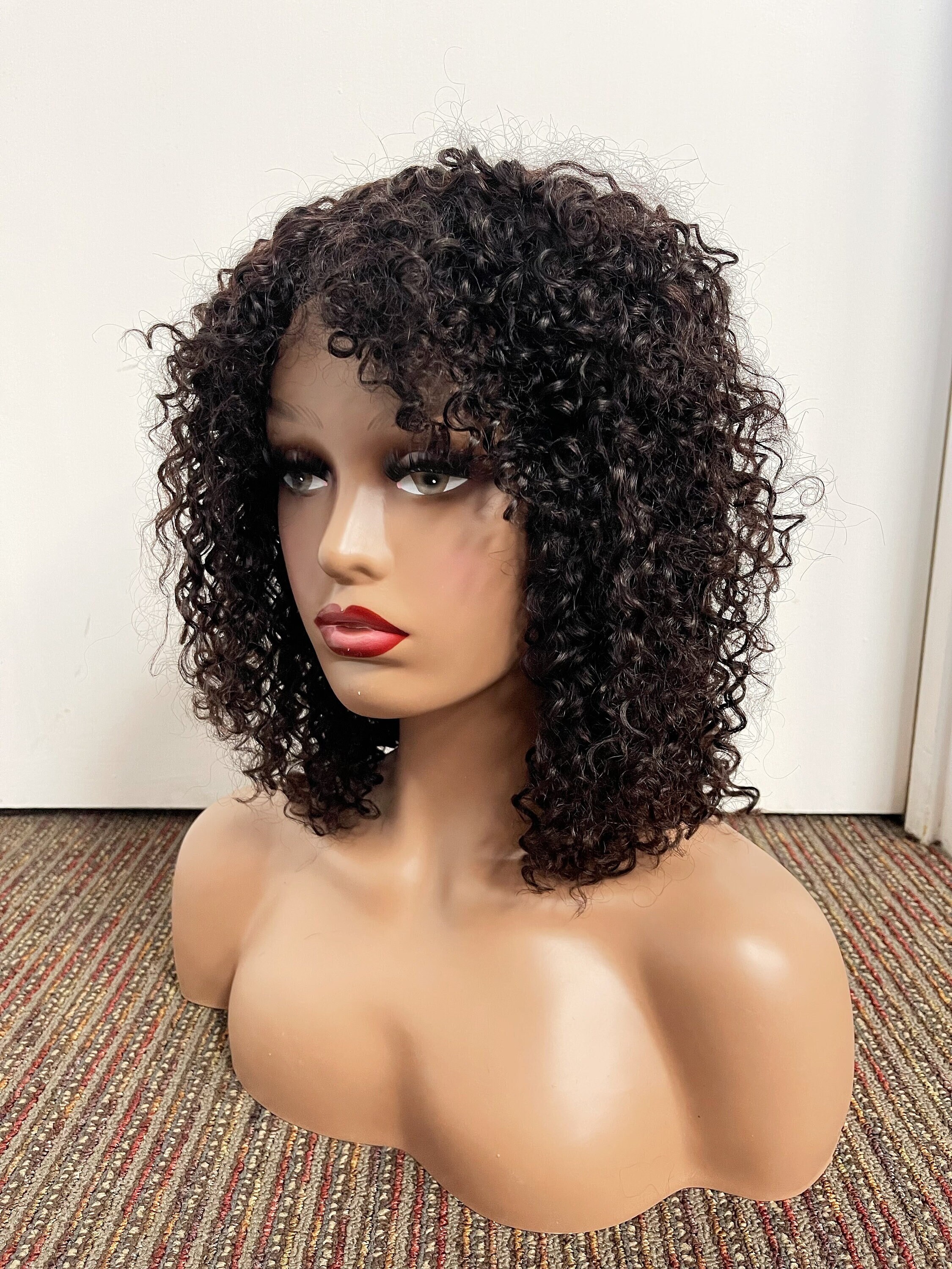 Harmony 116 - milky way human hair blend lace front top wig