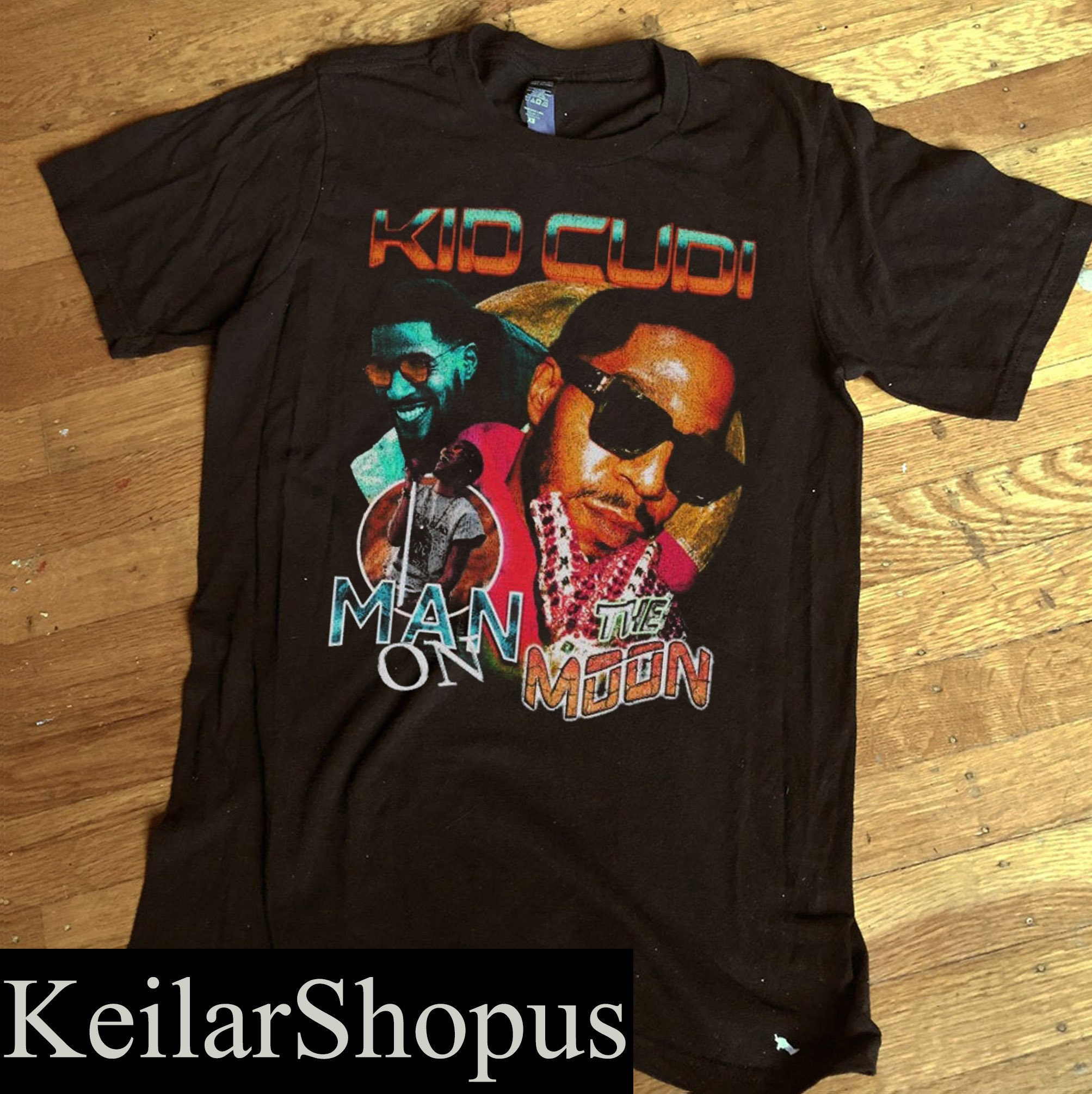 Kid Cudi Shirts Man on the Moon Tshirts Unisexform Etsy